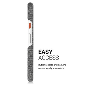 Husa pentru Google Pixel 4a, Textil, Gri, 52048.22 - Img 5