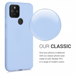 Husa pentru Google Pixel 5, Silicon, Albastru, 51722.58 - Img 4