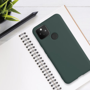 Husa pentru Google Pixel 5, Silicon, Verde, 53778.169 - Img 3
