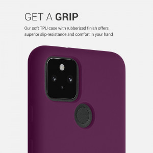Husa pentru Google Pixel 5, Silicon, Violet, 53633.187 - Img 4