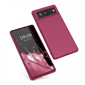 Husa pentru Google Pixel 6, Silicon, Roz, 55434.106, kwmobile - Img 2