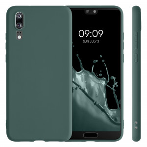 Husa pentru Huawei P20, Silicon, Verde, 44212.171 - Img 2
