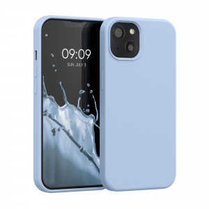 Husa pentru iPhone 13, Silicon, Albastru, 55878.58 - Img 1