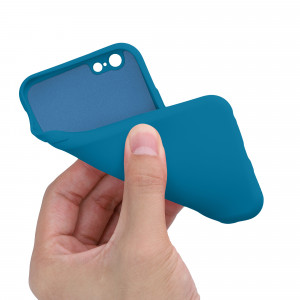 Husa pentru iPhone 6 / iPhone 6s, Silicon, Albastru, 49980.224 - Img 8