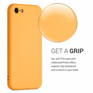 Husa pentru iPhone 8 / iPhone 7 / iPhone SE 2, Silicon, Galben, 49979.217 - Img 5
