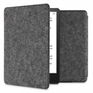 Husa pentru Kindle Paperwhite 11, Textil, Gri, kwmobile, 56259.19 - Img 1