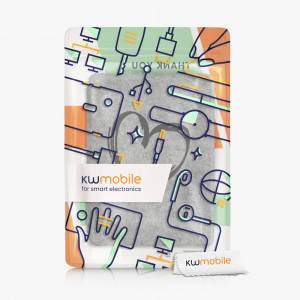 Husa pentru Kindle Paperwhite 11, Textil, Gri, kwmobile, 56260.05 - Img 7