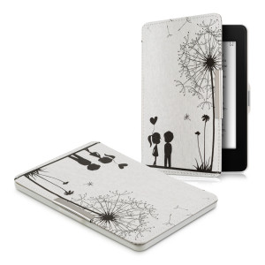 Husa pentru Kindle Paperwhite 7, Piele ecologica, Alb, 23136.11 - Img 2