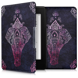 Husa pentru Kindle Paperwhite 7, Piele ecologica, Multicolor, 23136.38 - Img 1