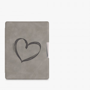 Husa pentru Kobo Aura H2O Edition 1, Piele ecologica, Gri, kwmobile, 56872.01 - Img 8