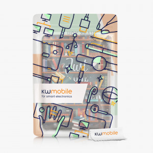 Husa pentru Kobo Aura One, Kwmobile, Multicolor, Piele ecologica, 39610.31 - Img 8