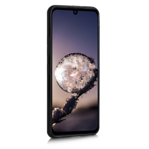 Husa pentru LG G8 x ThinQ, Silicon, Negru, 50831.01, kwmobile - Img 3