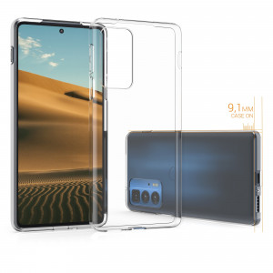 Husa pentru Motorola Edge 20 Pro, Silicon, Transparent, 56062.03 - Img 4