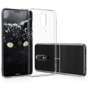 Husa pentru Nokia 5.1 Plus, Silicon, Transparent, 46195.03 - Img 8