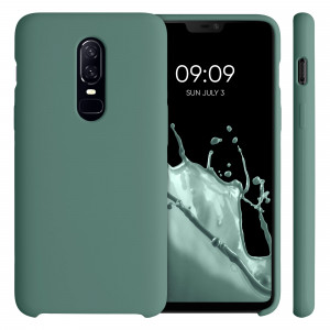 Husa pentru OnePlus 6, Silicon, Verde, 46122.166 - Img 2