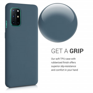 Husa pentru OnePlus 8T, Silicon, Albastru, 53683.202 - Img 4