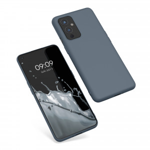 Husa pentru OnePlus 9, Silicon, Gri, 55726.202, kwmobile - Img 2