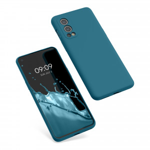 Husa pentru OnePlus Nord 2 5G, Silicon, Verde, 56070.57, kwmobile - Img 2