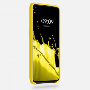 Husa pentru OnePlus Nord N10 5G, Silicon, Galben, 53890.165 - Img 3