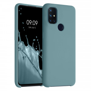 Husa pentru OnePlus Nord N10 5G, Silicon, Verde, 53890.207 - Img 1