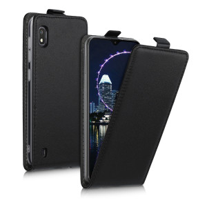 Husa pentru Samsung Galaxy A10, Piele ecologica, Negru, 49823.01 - Img 2
