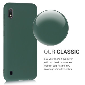 Husa pentru Samsung Galaxy A10, Silicon, Verde, 49814.169 - Img 4