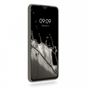 Husa pentru Samsung Galaxy A12, Silicon, Gri, 54048.155 - Img 3