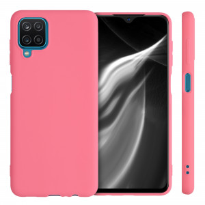 Husa pentru Samsung Galaxy A12, Silicon, Roz, 54048.103 - Img 2