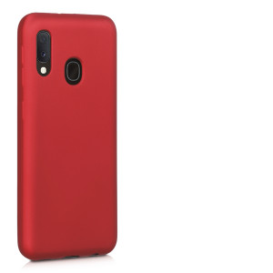 Husa pentru Samsung Galaxy A20e, Silicon, Rosu, 48739.36 - Img 8