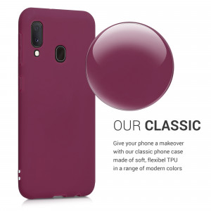 Husa pentru Samsung Galaxy A20e, Silicon, Violet, 48738.187 - Img 4