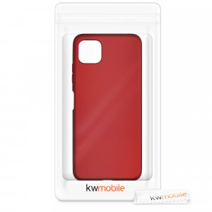 Husa pentru Samsung Galaxy A22 5G, Silicon, Rosu, 55247.36 - Img 7