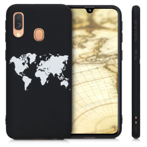 Husa pentru Samsung Galaxy A40, Silicon, Negru, 49523.01 - Img 2