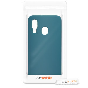 Husa pentru Samsung Galaxy A40, Silicon, Verde, 49091.57 - Img 7