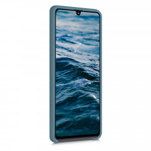 Husa pentru Samsung Galaxy A41, Silicon, Albastru, 52301.207 - Img 3