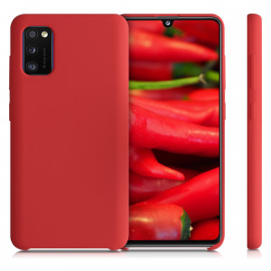 Husa pentru Samsung Galaxy A41, Silicon, Rosu, 52301.51 - Img 2