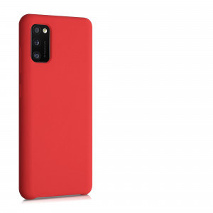 Husa pentru Samsung Galaxy A41, Silicon, Rosu, 52301.51 - Img 8