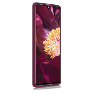 Husa pentru Samsung Galaxy A41, Silicon, Violet, 52251.187 - Img 3