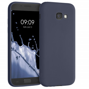 Husa pentru Samsung Galaxy A5 (2017), Silicon, Albastru, 40717.116 - Img 1