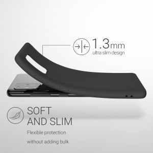 Husa pentru Samsung Galaxy A51, Silicon, Negru, 51196.47 - Img 3