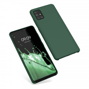 Husa pentru Samsung Galaxy A51, Silicon, Verde, 51197.169 - Img 2