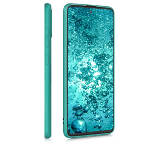 Husa pentru Samsung Galaxy A51, Silicon, Verde, 51201.128 - Img 5