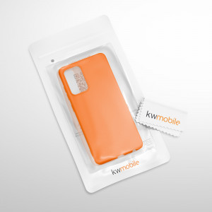 Husa pentru Samsung Galaxy A52 / Galaxy A52 5G / Galaxy A52s 5G, Silicon, Portocaliu, 54346.150 - Img 8