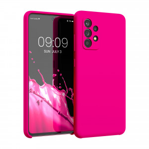 Husa pentru Samsung Galaxy A52 / Galaxy A52 5G / Galaxy A52s 5G, Silicon, Roz, 54347.77, kwmobile - Img 1