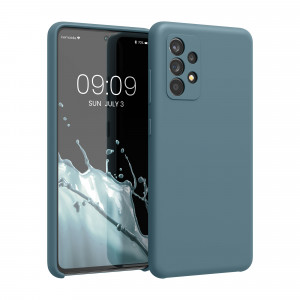 Husa pentru Samsung Galaxy A52 / Galaxy A52 5G / Galaxy A52s 5G, Silicon, Verde, 54347.206, kwmobile - Img 1