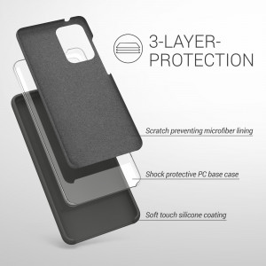 Husa pentru Samsung Galaxy A52 / Galaxy A52 5G / Galaxy A52s 5G, Silicon, Gri, 54347.47, kwmobile - Img 3