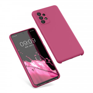 Husa pentru Samsung Galaxy A52 / Galaxy A52 5G / Galaxy A52s 5G, Silicon, Roz, 54347.213, kwmobile - Img 2