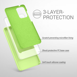 Husa pentru Samsung Galaxy A52 / Galaxy A52 5G / Galaxy A52s 5G, Silicon, Verde, 54347.214, kwmobile - Img 3