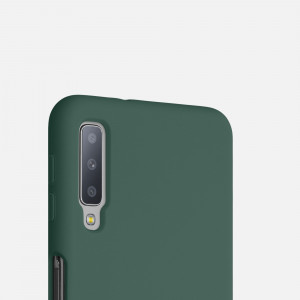 Husa pentru Samsung Galaxy A7 (2018), Silicon, Verde, 47730.169, kwmobile - Img 7