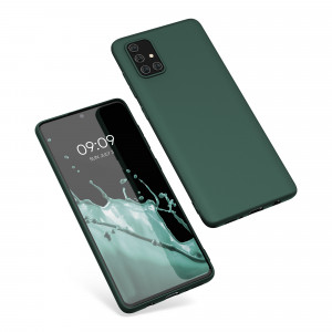 Husa pentru Samsung Galaxy A71, Silicon, Verde, 51208.169 - Img 2