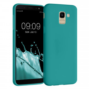 Husa pentru Samsung Galaxy J6, Silicon, Verde, 45796.57 - Img 1